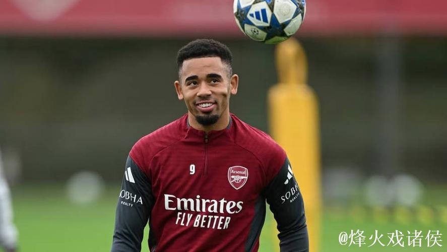 官方：热苏斯进入阿森纳欧冠A名单，顶替受伤的